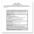 First Aid | Advil 58030 200 milligrams Refill Pack Ibuprofen Tablets (30/Box) image number 3