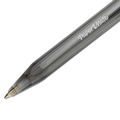Pens | Paper Mate 1951254 InkJoy 100 RT Medium 1 millimeter Retractable Ballpoint Pen - Black Ink/Smoke/Black Barrel (1-Dozen) image number 3