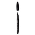 Office Jansan | Universal UNV07071 Fine Bullet Tip Pen-Style Permanent Marker - Black (1 Dozen) image number 3