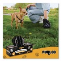 Trash & Waste Bins | Furloo FLO220 8 in. x 13 in. Open-Face Commercial Grade Dog Waste Station Refill Bags - Black (4000/Carton) image number 4