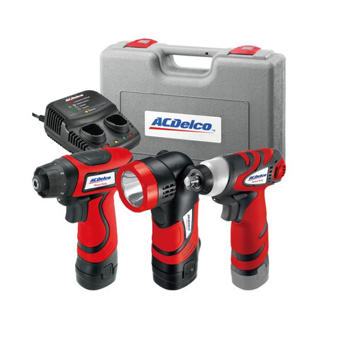 Impact Drivers | ACDelco ARD847LI Li-ion 8V 3-in-1 Combo Kit image number 0