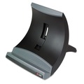 Office Jansan | 3M LX550 9 in. x 12 in. x 6.5 in. to 9.5 in. 20-lb. Capacity Vertical Notebook Computer Riser with Cable Management - Black/Charcoal Gray image number 0