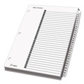 Customer Appreciation Sale - Save up to $60 off | Cardinal 60113CB Traditional Onestep Index System, 31-Tab, 1-31, Letter - White (31/Set) image number 1