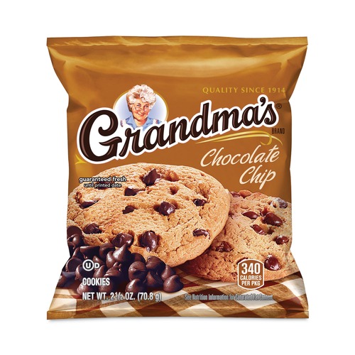Snacks | Green Rabbit 45092 2.5 oz Homestyle Chocolate Chip Cookies (60/Carton) image number 0