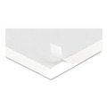  | Deflecto 68886W Self Adhesive Sign Holders with 11 in. x 17 in. Insert - Clear with White Border (2/Pack) image number 1