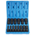 Sockets | Grey Pneumatic 1314UD 14-Piece 1/2 in. Drive 6-Point SAE Universal Deep Impact Socket Set image number 1