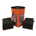 Safety Equipment | Quick Dam QDGG5-10 Outdoor Grab and Go Bucket Kit, (1) Bucket, (10) 5 ft Flood Barriers image number 0