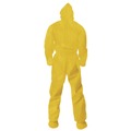 Safety Equipment | Ansell KCC 00683 A70 Chemical Spray Protection Coveralls - Large/Yellow (12/Carton) image number 1