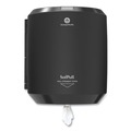 Bulk Savings Pricing 2 | Georgia Pacific Professional 58204B SofPull 9.63 in. x 8.88 in. x 10.94 in. CenterPull Hand Towel Dispenser - Black image number 1