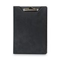 Office & Office Supplies | Samsill 71410 Value Inside Front Pocket Brass Clip Heavyweight Sealed Vinyl Padfolio - Black image number 0