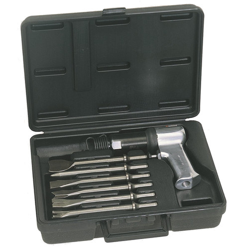  | Ingersoll Rand 121-K6 Super-Duty Air Hammer with 6 Pc. Chisel Bit Set image number 0