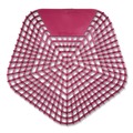 Cleaning & Janitorial Supplies | Boardwalk WCBX-P-010I010I-01-AAS80- 0.11 oz WCBasix Urinal Screen - Apple Cinnamon Scent, Red (10/Box) image number 0