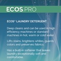 Office Jansan | ECOS PRO PL937102CT 170 oz Liquid Laundry Detergent Jug - Free and Clear (2/Carton) image number 4