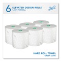 Paper Towels and Napkins | Scott 25700 1,150 ft. 1-Ply Pro Hard Roll Paper Towels with Elevated Scott Design - Green Core Only (6-Rolls/Carton) image number 1
