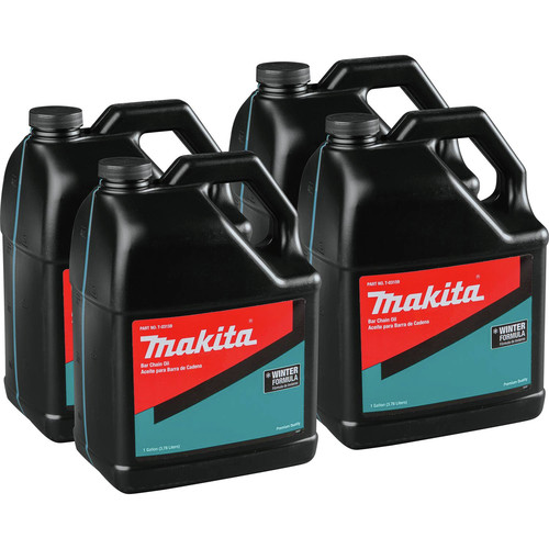 Cutter Oils | Makita T-03159-4 1 Gallon Winter Mix Bar and Chain Oil (4 Pc) image number 0