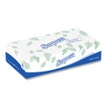 Cleaning & Janitorial Supplies | Surpass 21340 2-Ply Flat Box Facial Tissue for Business - White (100 Sheets/Box, 30 Boxes/Carton) image number 1