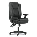  | Basyx HVST331 17 in. - 20 in. Seat Height High-Back Executive Chair Supports Up to 225 lbs. - Black image number 0