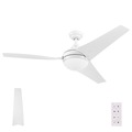 Ceiling Fans | Prominence Home 51873-45 52 in. Remote Control Contemporary Indoor LED Ceiling Fan with Light - White image number 0