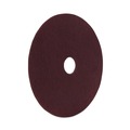 Cleaning Cloths | Boardwalk 7100151260 20 in. Deep Scrub Pads - Maroon (10/Carton) image number 1