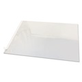 Office Jansan | Artistic SS1721 21 in. x 17 in. Second Sight Plastic Desk Protector with Hinged Protector - Clear image number 0