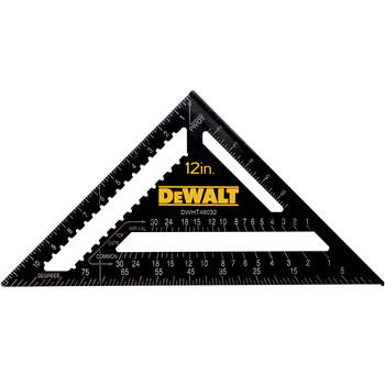 MEASURING ACCESSORIES | Dewalt DWHT46032 12 in. Premium Rafter Square