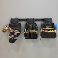 Tool Belts | Klein Tools 55914 Tradesman Pro 13.5 in. x 8.25 in. x 4 in. Modular Trimming Pouch with Belt Clip - Black/Gray/Orange image number 6