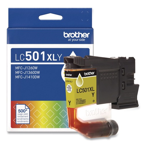 Ink & Toner | Brother LC501XLYS LC501XLYS 500 Page-Yield High-Yield Ink - Yellow image number 0