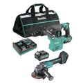 Angle Grinders | Makita GRH09M1GAG01Z-BNDL 40V max XGT 1‑3/16 in. SDS‑Plus Rotary Hammer Kit with Interchangeable Chuck and 4‑1/2 in. / 5 in. Angle Grinder with Electric Brake Virtual Bundle image number 0