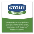 Percentage Off | Stout by Envision E3039E11 EcoSafe-6400 30 in. x 39 in. 1.1 mil. 30 Gallon Compostable Bags - Green (48/Box) image number 6