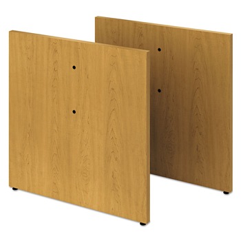 HON 28 in. x 27.75 in. Preside Conference Table Panel Base - Harvest