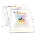 C-Line 62020 11 in. x 8-1/2 in. 50 in. High Capacity Polypropylene Sheet Protectors - Clear (25/Box) image number 1