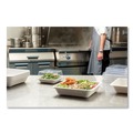 Food Trays, Containers, and Lids | Eco-Products EP-SCS8TNFA 36 oz 8 x 8 x 2 Vanguard Worldview Renewable and Compostable Sugarcane Take-Out Containers - White (200/Carton) image number 2