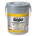 Cleaning & Janitorial Supplies | GOJO Industries 6396-06 10-1/2 in. x 12-1/4 in. Scrubbing Towels, Hand Cleaning - Fresh Citrus (6/Carton) image number 0
