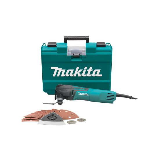 Oscillating Tools | Makita TM3010CX1 3 Amp Variable Speed Corded Oscillating Multi-Tool Kit image number 0