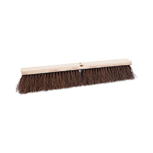 Brooms | Boardwalk BWK20124 24 in. Brush 3.25 in. Natural Palmyra Fiber Bristles Floor Brush Head image number 0