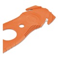 Knives | Westcott 17521 1.2 in. Blade 5.75 in. Plastic Handle Safety Cutter - Orange (5/Pack) image number 1