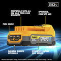 Dewalt DCK449E1P1 20V MAX XR Brushless Lithium-Ion 4-Tool Combo Kit with (1) 1.7 Ah and (1) 5 Ah Battery image number 21