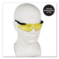 Eye Protection | Ansell KCC19826 Magnum 3G Safety Eyewear - Black Frame, Yellow/Amber Lens (12/Box) image number 3