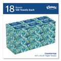 Cleaning & Janitorial Supplies | Kleenex 01701 9 in. x 10.5 in. 1-Ply POP-UP Box Cloth Hand Towels - Unscented, White (2160/Carton) image number 2