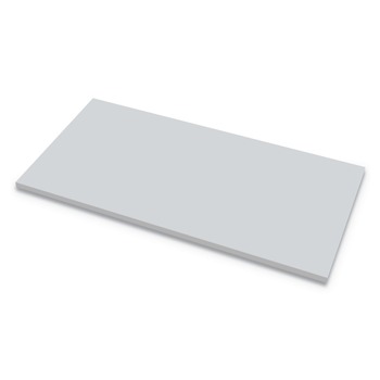 Fellowes Mfg Co. 9649501 Levado 60 in. x 30 in. Laminated Table Top - Gray