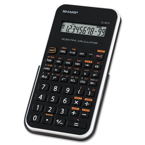 Cleaning & Janitorial Supplies | Sharp EL501X2BWH 10-Digit LCD Scientific Calculator image number 0