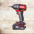 Impact Drivers | Skil ID573902 20V PWRCORE20 Brushless Lithium-Ion 1/4 in. Cordless Hex Impact Driver Kit with Automatic PWRJUMP Charger (2 Ah) image number 8