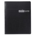 Calendars & Planners | House of Doolittle 262-02 11 in. x 8.5 in. 14-Month Dec 2025 to Jan 2027 Recycled Ruled Monthly Planner - Black Cover image number 5