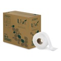 Cleaning & Janitorial Supplies | Livi VPG Select 23501 3.3 in. x 1000 ft. 2-Ply Jumbo Bath Tissue - White (1-Carton) image number 2