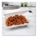Food Trays, Containers, and Lids | Dart 95HT1R 9.25 in. x 9.5 in. x 3 in. Foam Hinged Lid Containers (200/Carton) image number 5
