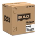 Office Jansan | SOLO 378W-2050 8 oz. Single-Sided Poly Paper Hot Cups - White (1000/Carton) image number 2
