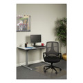  | Alera ALEMB4718 MB Series 275 lbs. Capacity Mesh Mid-Back Office Chair - Black image number 4