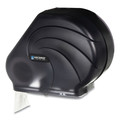Toilet Paper Dispensers | San Jamar R3090TBK 16-3/4 in. x 5-1/2 in. x 12-1/4 in. Oceans Reserva Jumbo Tissue Dispenser with Stub - Black Pearl image number 1