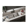 Kitchen Sinks | Elkay ELUHAQD32179 Gourmet Undermount 32 in. x 18-1/4 in. Dual Basin Kitchen Sink (Stainless Steel) image number 4