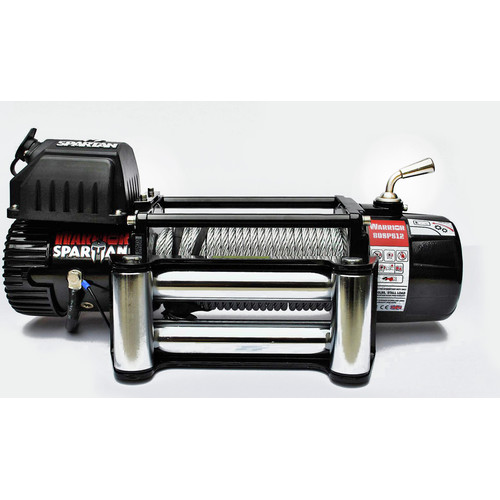 Warrior Winches 8000 8,000 lb. Spartan Series Planetary Gear Winch with Steel Cable image number 0